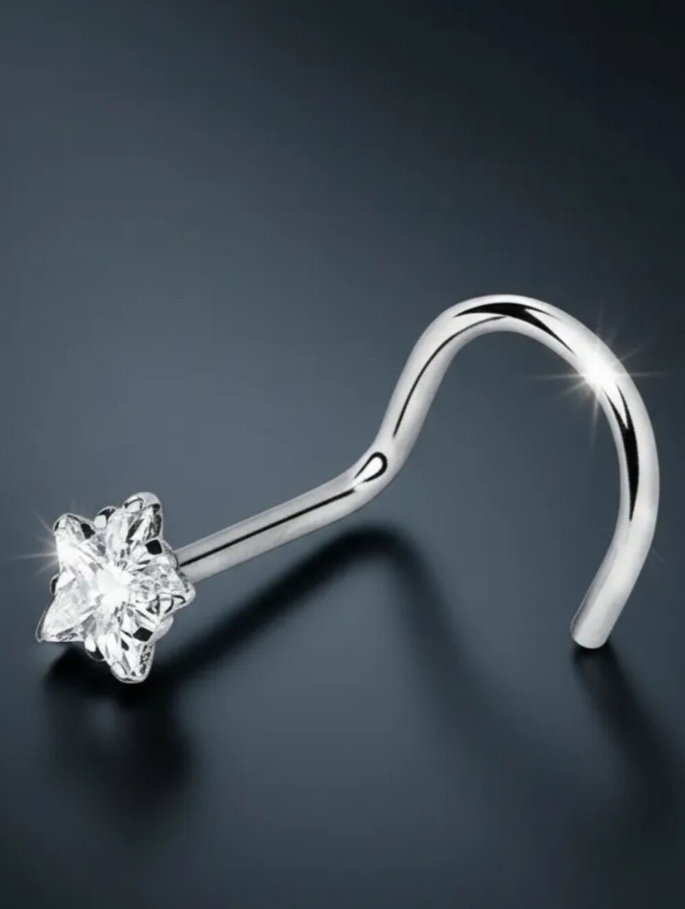 Sparkling Star Nose Ring